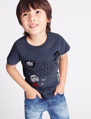 Pure Cotton Star Wars&trade; T-Shirt &#40;1-5 Years&#41;